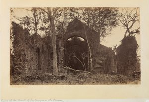 Ruinen der Kirche von Las Monjas, Alt-Panama von Eadweard Muybridge