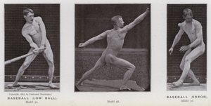 Die menschliche Figur in Bewegung: Baseball, tiefer Ball; Baseball, Fehler