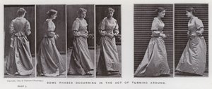 Die menschliche Figur in Bewegung: Einige Phasen beim Umdrehen von Eadweard Muybridge