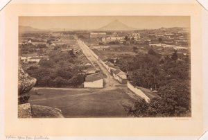 Vulkan Agua aus Guatemala von Eadweard Muybridge