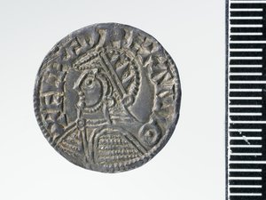 Penny von Æthelred II, Londoner Münze, 978 (Silber) von Ealdgar Ealdgar