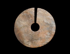 Ohrring, einer von einem Paar, 8.-7. Jahrhundert v. Chr. von Eastern Zhou Dynasty Chinese School
