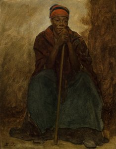 Dinah, Porträt einer schwarzen Frau