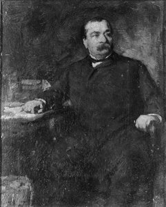Grover Cleveland von Eastman Johnson