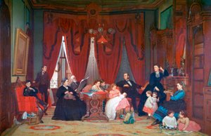 Die Familie Hatch, 1870-1871 von Eastman Johnson