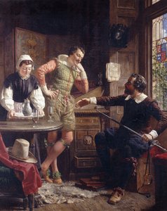 Ben Jonson beschreibt sein Duell mit Drummond in Hawthornden