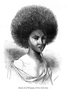 Kopf einer Frau der Cafusos, 1848