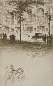 Ein Stadtplatz, Illustration für 