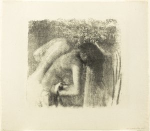 Nach dem Bad (große Version) von Edgar Degas