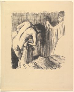Nach dem Bad III, 1891-92 von Edgar Degas