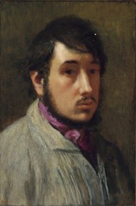 Selbstporträt von Edgar Degas