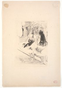 Hinter den Kulissen von Edgar Degas