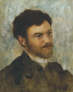 Degas - Männerporträt, circa 1868-1872, L 195