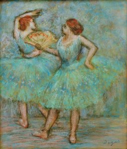 Zwei Tänzerinnen von Edgar Degas