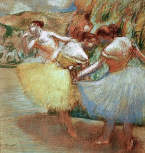 Drei Tänzerinnen von Edgar Degas