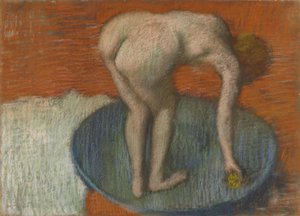 Frau in der Wanne