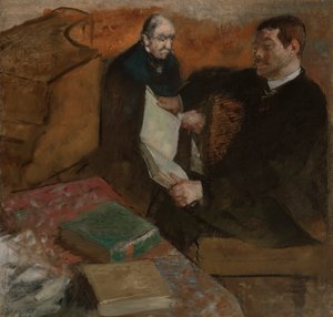 Pagans und der Vater von Degas