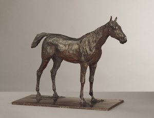 Stehendes Pferd, modelliert ca. 1870er, gegossen 1919-21