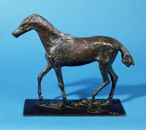 Gehendes Pferd