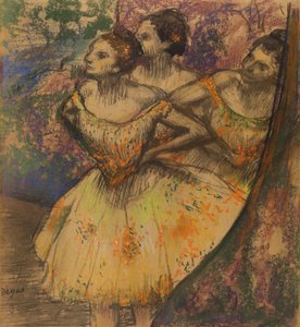 Die drei Tänzerinnen von Edgar Degas