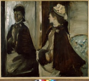 Madame Jeantaud am Spiegel