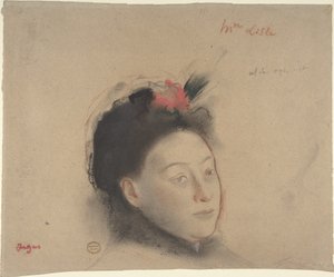 Madame Lisle von Edgar Degas