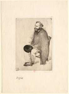 [Manet sitzend von 3/4 links]