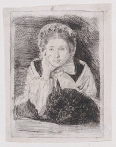 Marguerite De Gas, die Schwester des Künstlers von Edgar Degas