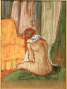 Nu assis de dos von Edgar Degas