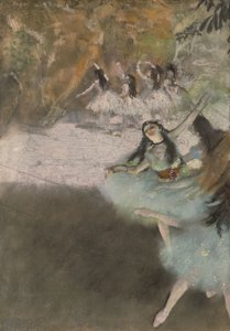 Auf der Bühne von Edgar Degas