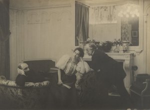 Paul Poujaud, Mme. Arthur Fontaine und Degas
