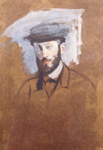 Porträt von Eugene Manet, ca. 1875 von Edgar Degas