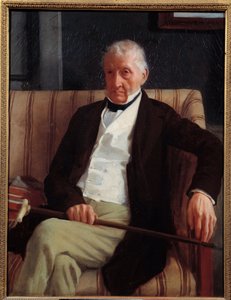 Porträt von Hilaire Degas (1770-1858), Großvater des Künstlers von Edgar Degas