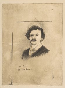 Porträt von Virginie, Kardinals Liebling, der Schauspieler Crochard, Illustration für La Fami..., ca. 1880