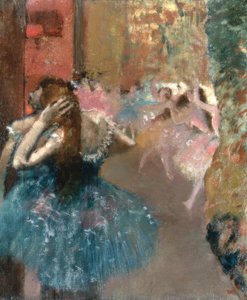 Ballettszene von Edgar Degas