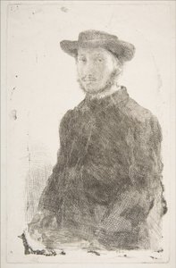 Selbstporträt von Edgar Degas