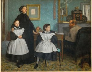 Die Familie Bellelli von Edgar Degas