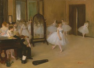 Die Tanzklasse, ca. 1870