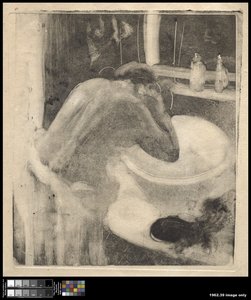 Das Waschbecken, ca. 1880-85