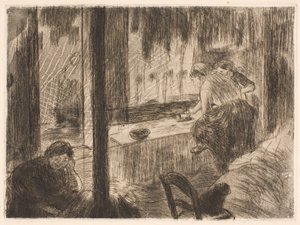 Die Wäscherinnen von Edgar Degas