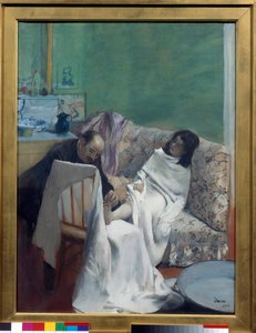 Die Pediküre von Edgar Degas