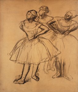 Drei Tänzerinnen von Edgar Degas