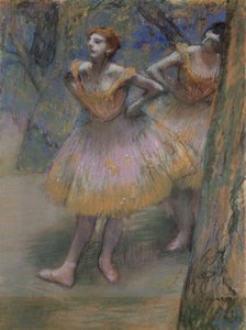 Zwei Tänzer, ca. 1893-?98 von Edgar Degas