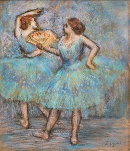 Zwei Tänzerinnen von Edgar Degas
