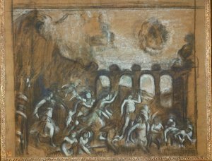 Sieg der Vernunft über die Laster von Edgar Degas