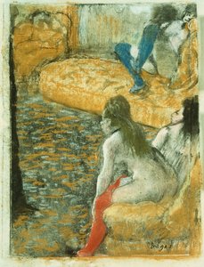 Warten auf einen Kunden, ca. 1879