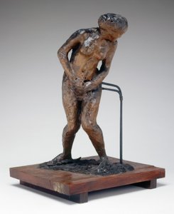 Frau überrascht, späte 1880er-frühe 1890er Jahre von Edgar Degas