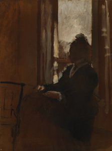 Frau am Fenster, ca. 1871-2