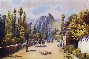 Nordspanien: Im Pass von Pajares, in der Nähe von Pola de Gordon
