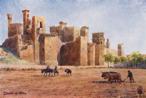 Nordspanien: Olite, Die Burg von Edgar T. A. Wigram